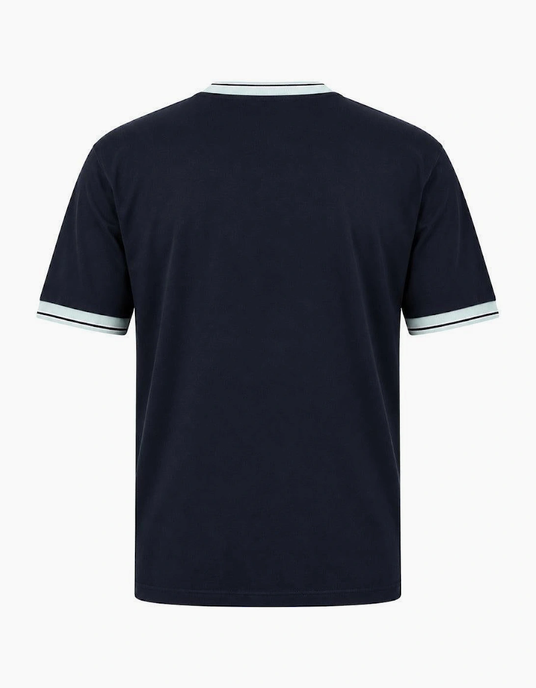 BOSS Te Blocks Tipped T-Shirt Dark Navy