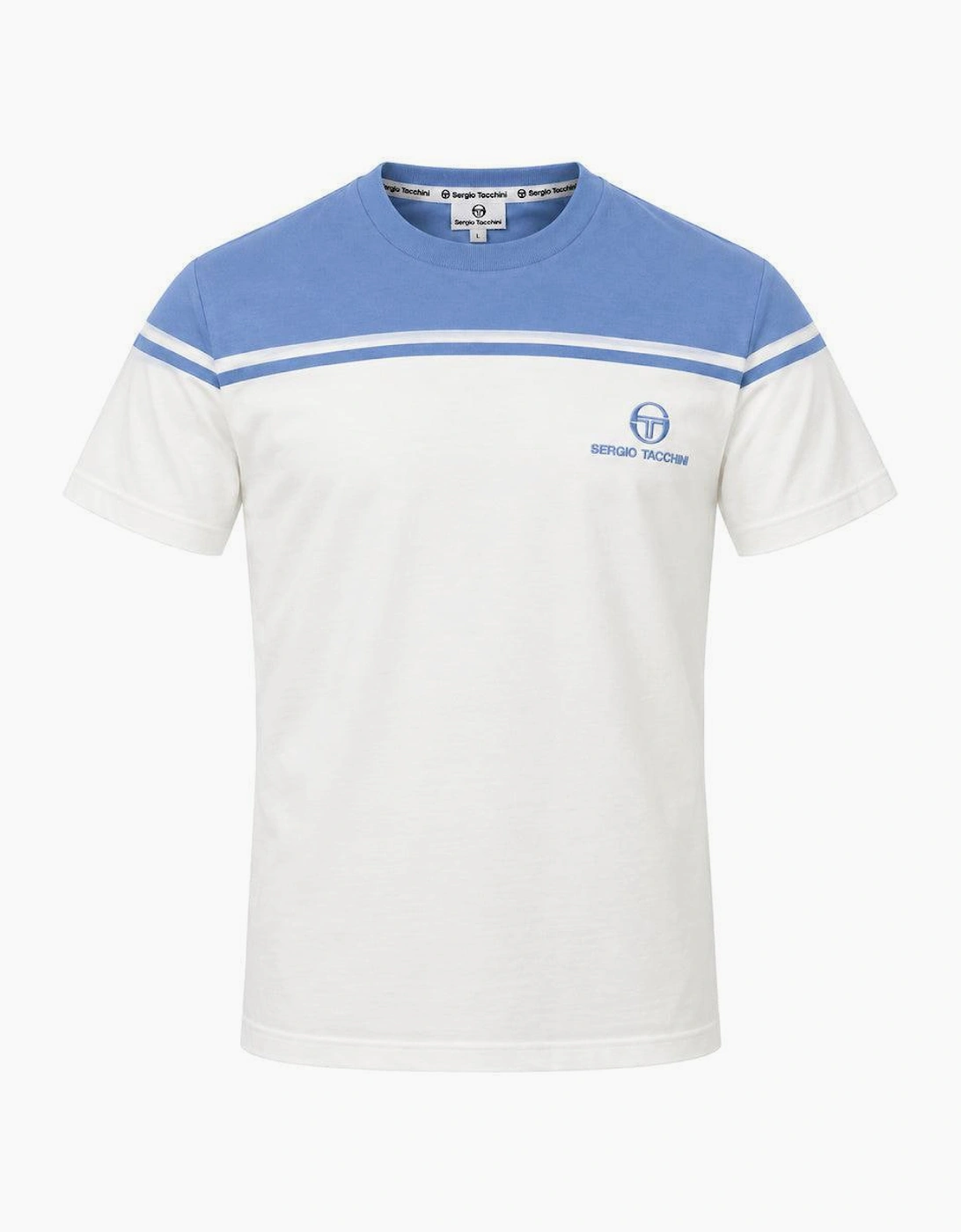 Sergio Tacchini New Young Line T-Shirt Country Blue/Gardenia