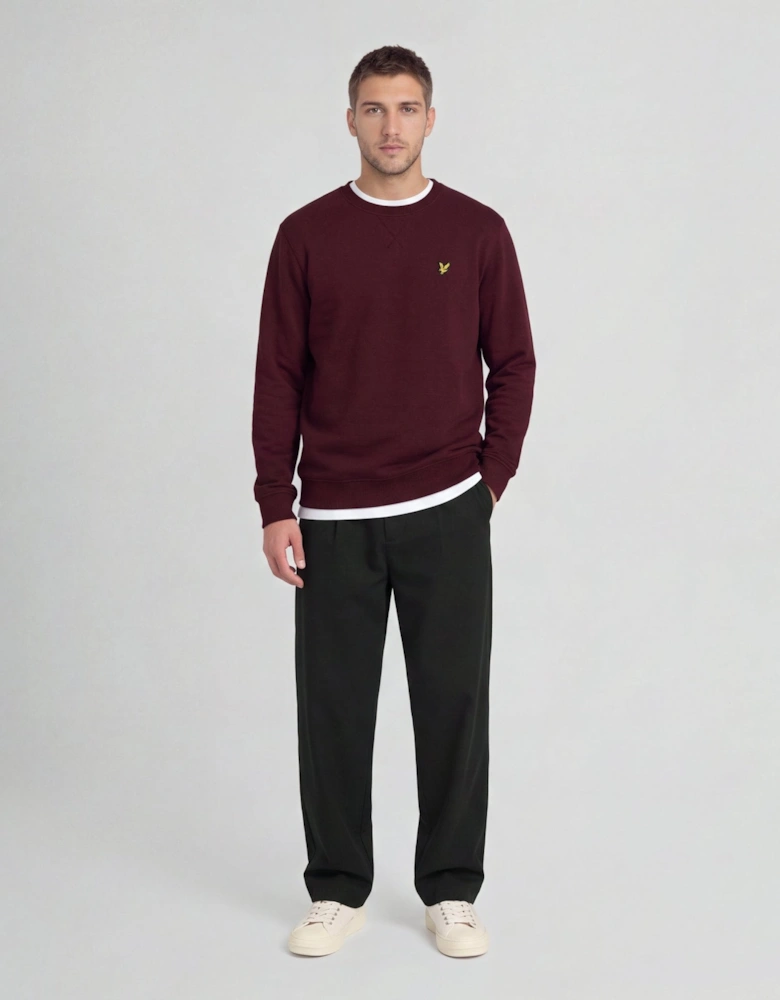 Cotton Crew Neck Sweatshirt