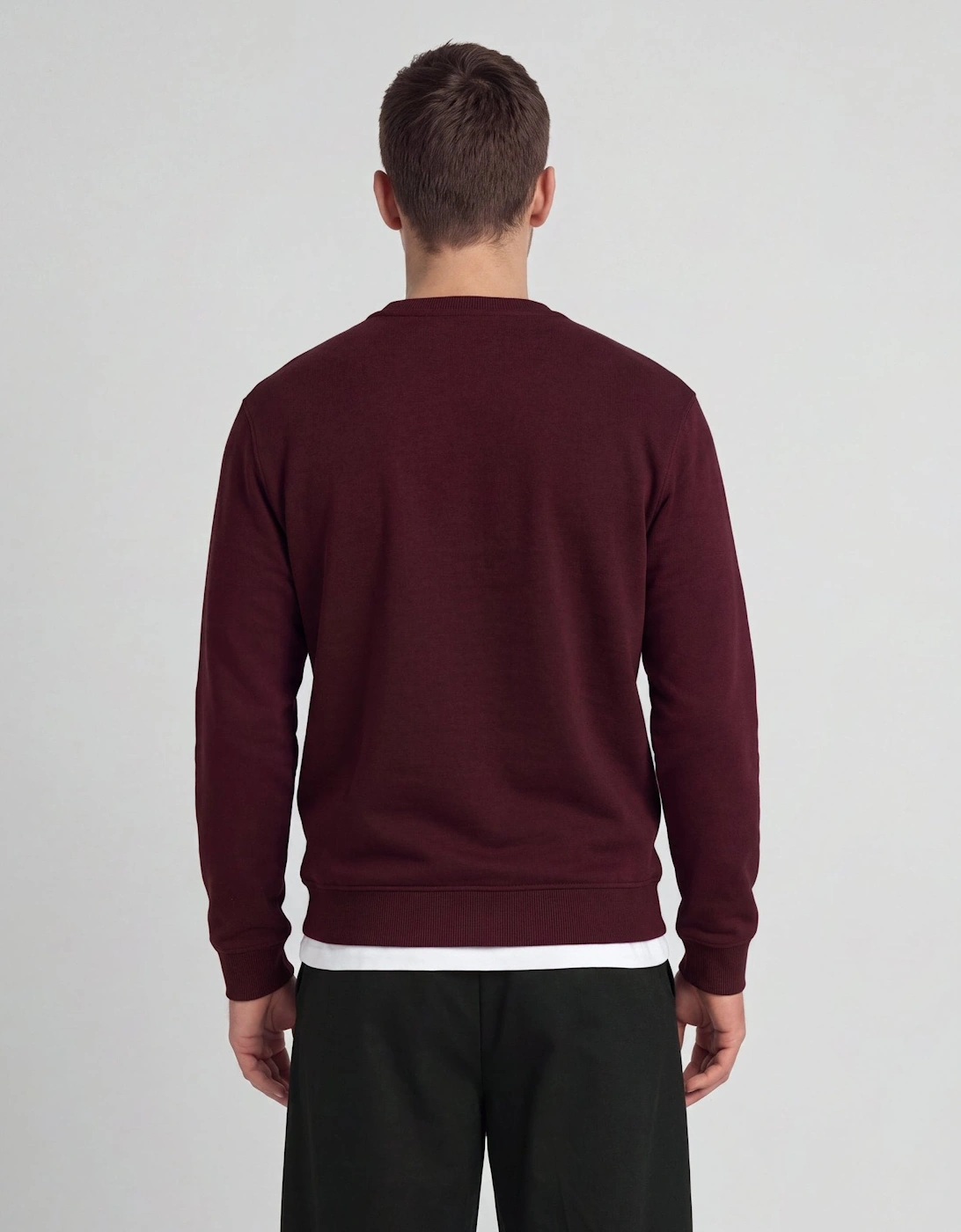 Cotton Crew Neck Sweatshirt