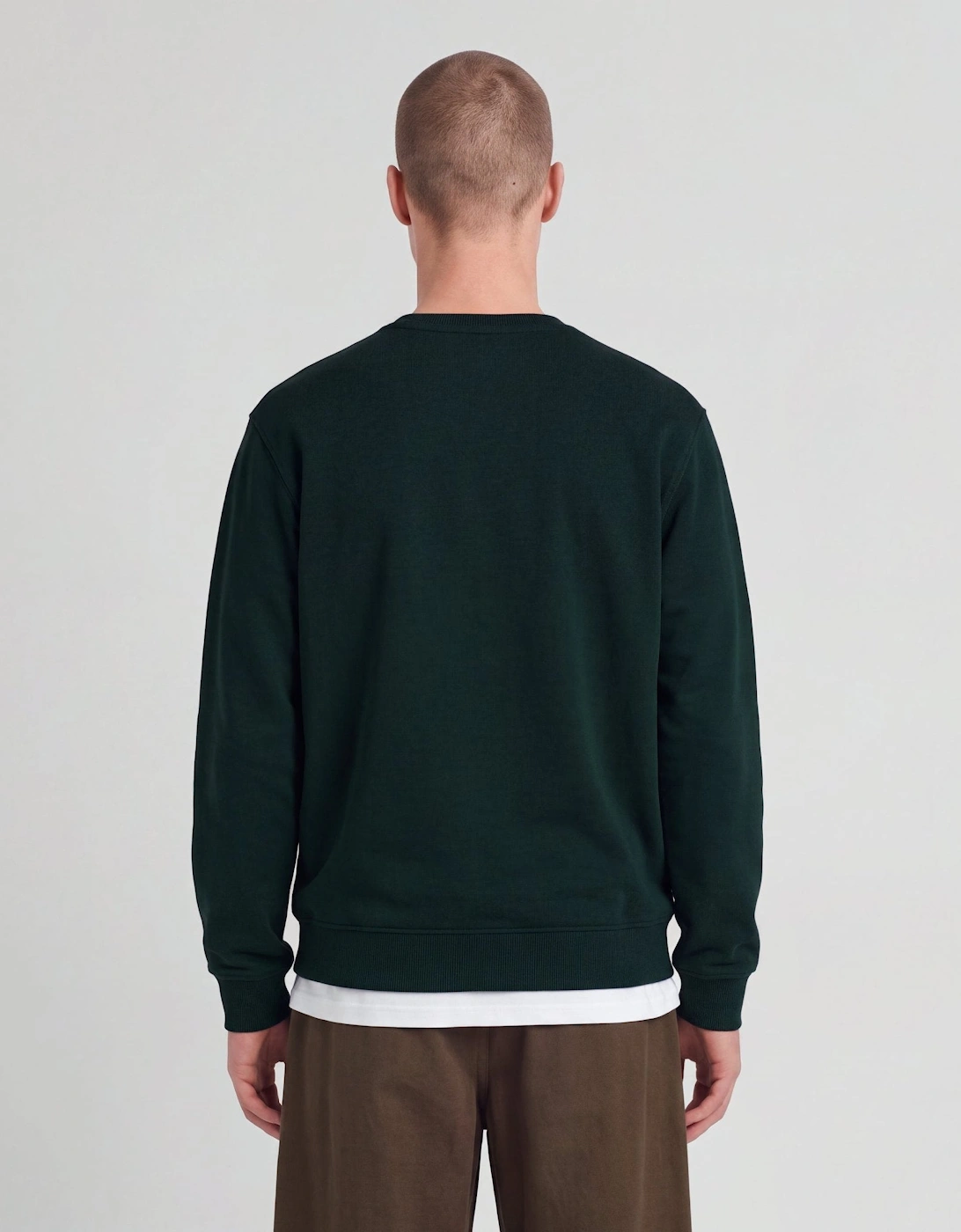 Cotton Crew Neck Sweatshirt