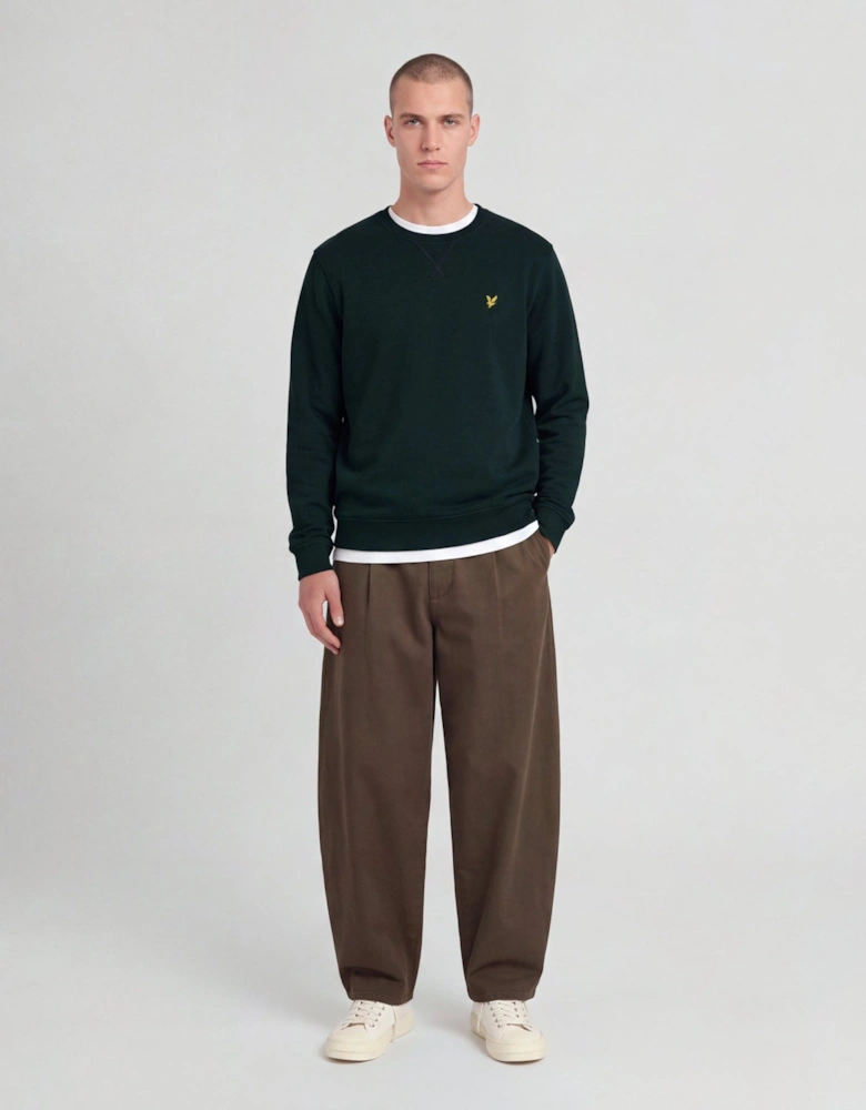 Cotton Crew Neck Sweatshirt