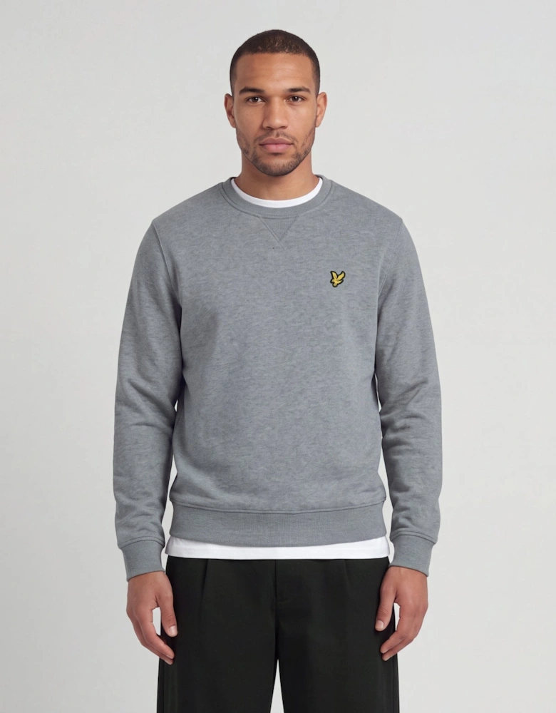 Cotton Crew Neck Sweatshirt