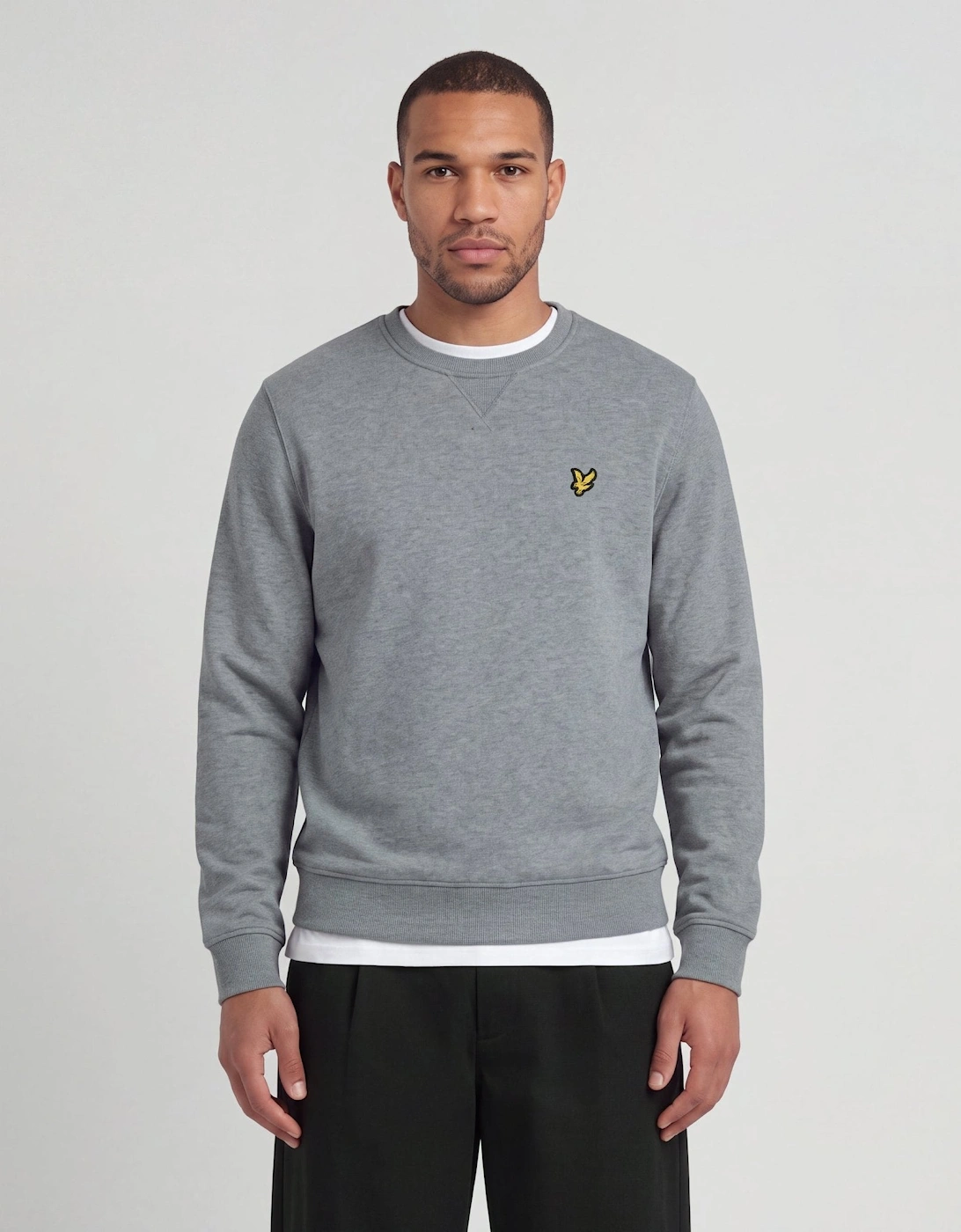 Cotton Crew Neck Sweatshirt