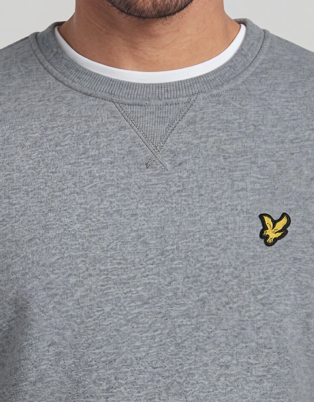 Cotton Crew Neck Sweatshirt