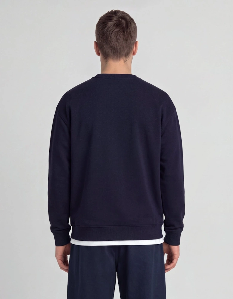 Cotton Crew Neck Sweatshirt