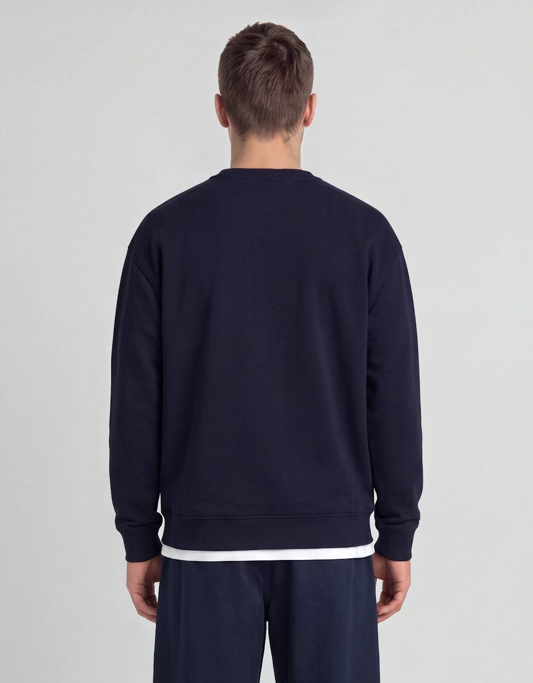 Cotton Crew Neck Sweatshirt