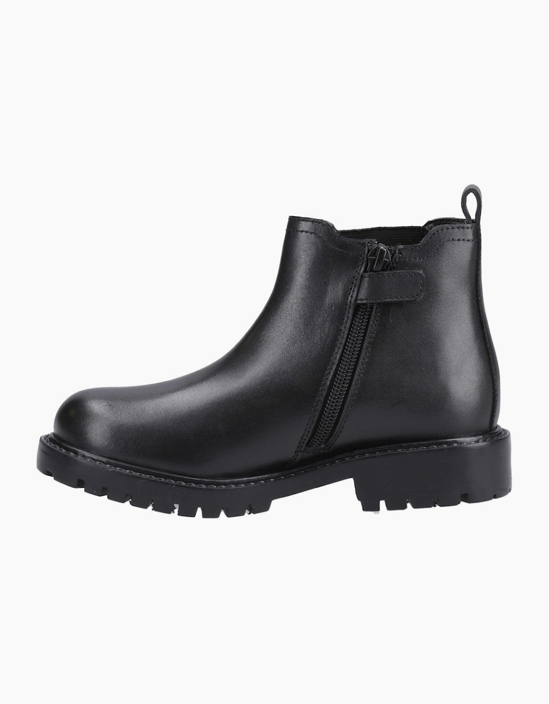 Hush Puppies Ariella Chelsea Boot Jnr Unisex Kids School Boots Black