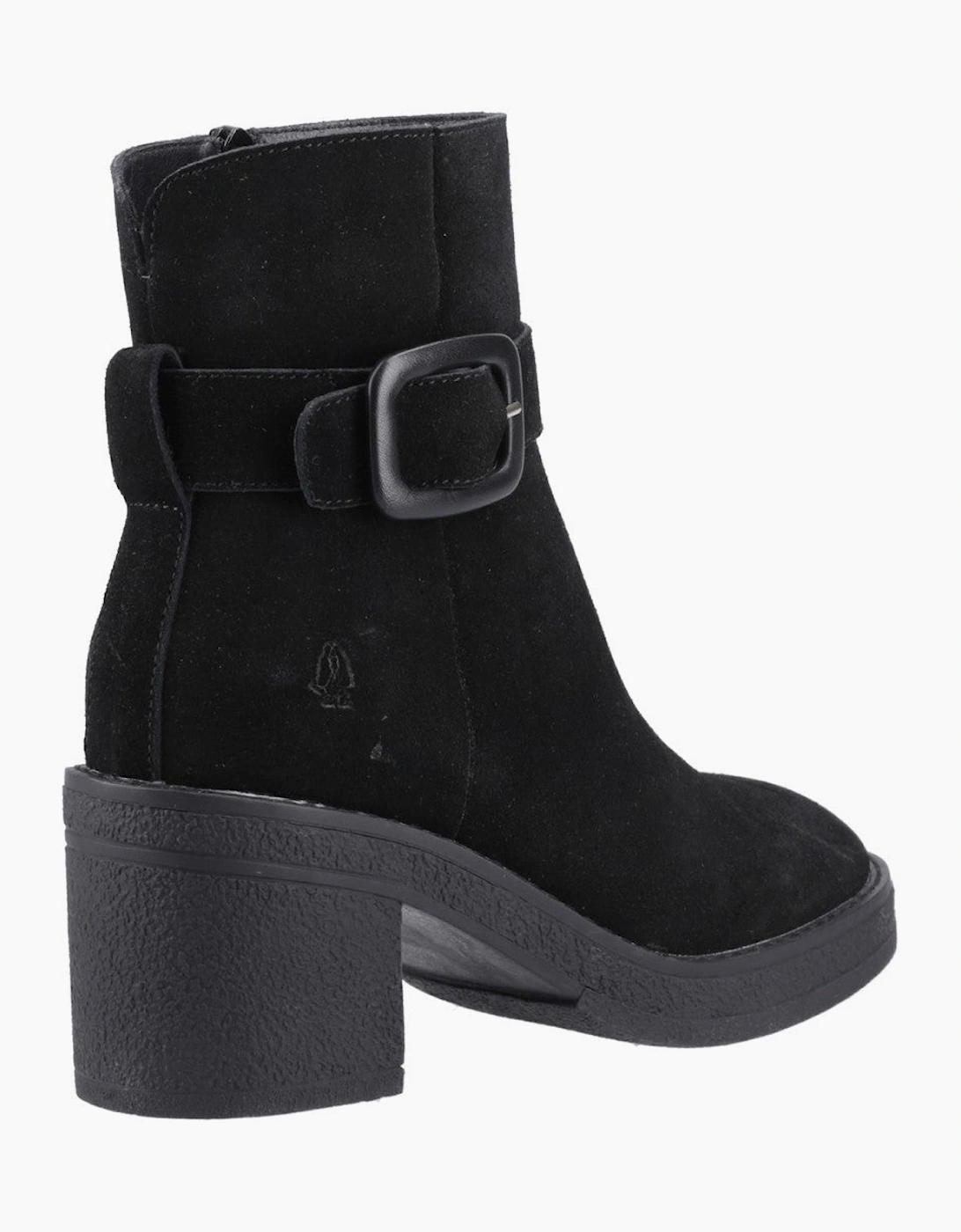 Hush Puppies Fearne Buckle Boot Womens Ankle Boots Black