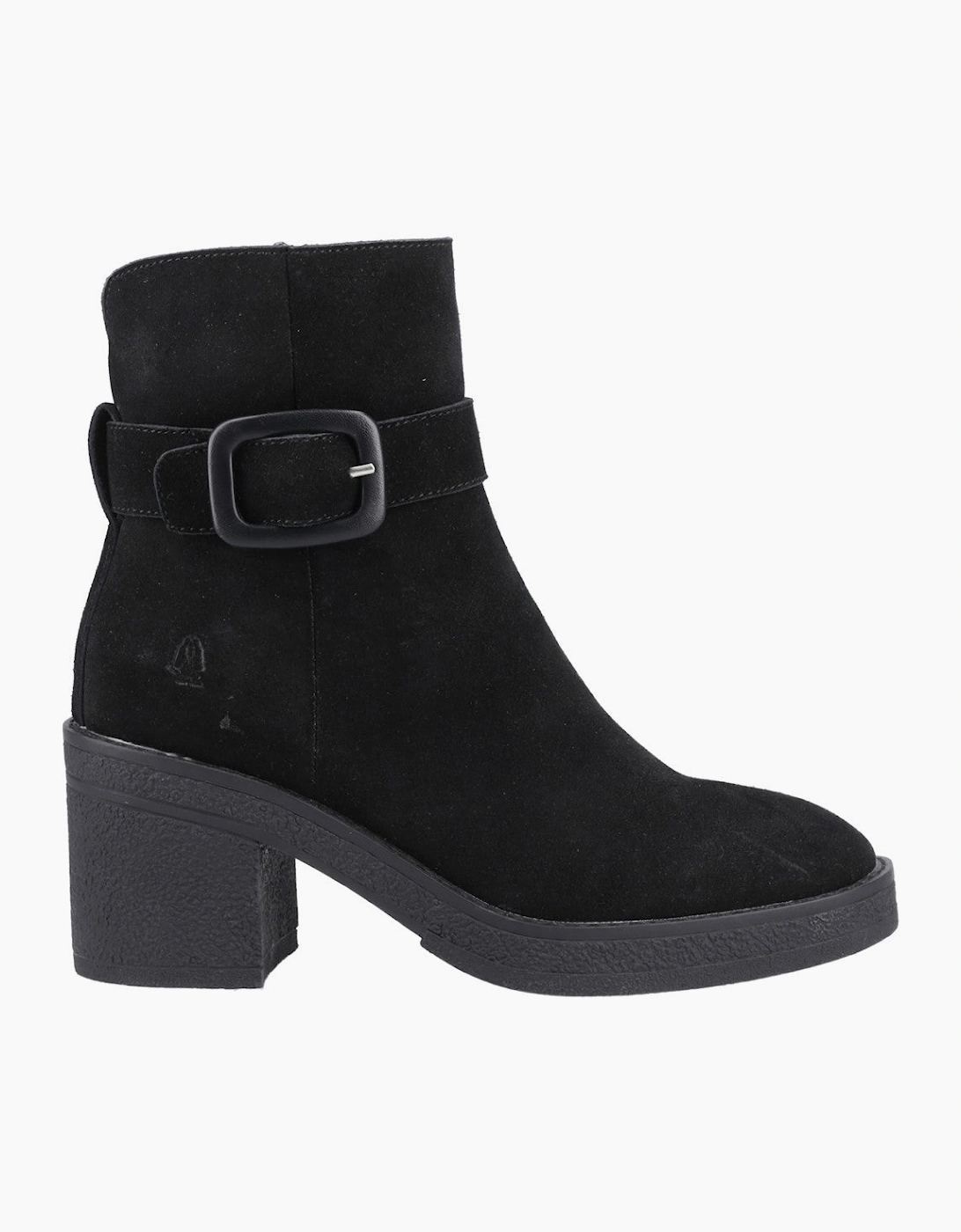 Hush Puppies Fearne Buckle Boot Womens Ankle Boots Black