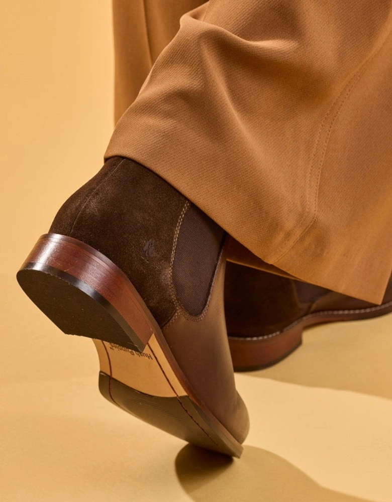 Hush Puppies Colette Boot Womens Chelsea Boots Chocolate