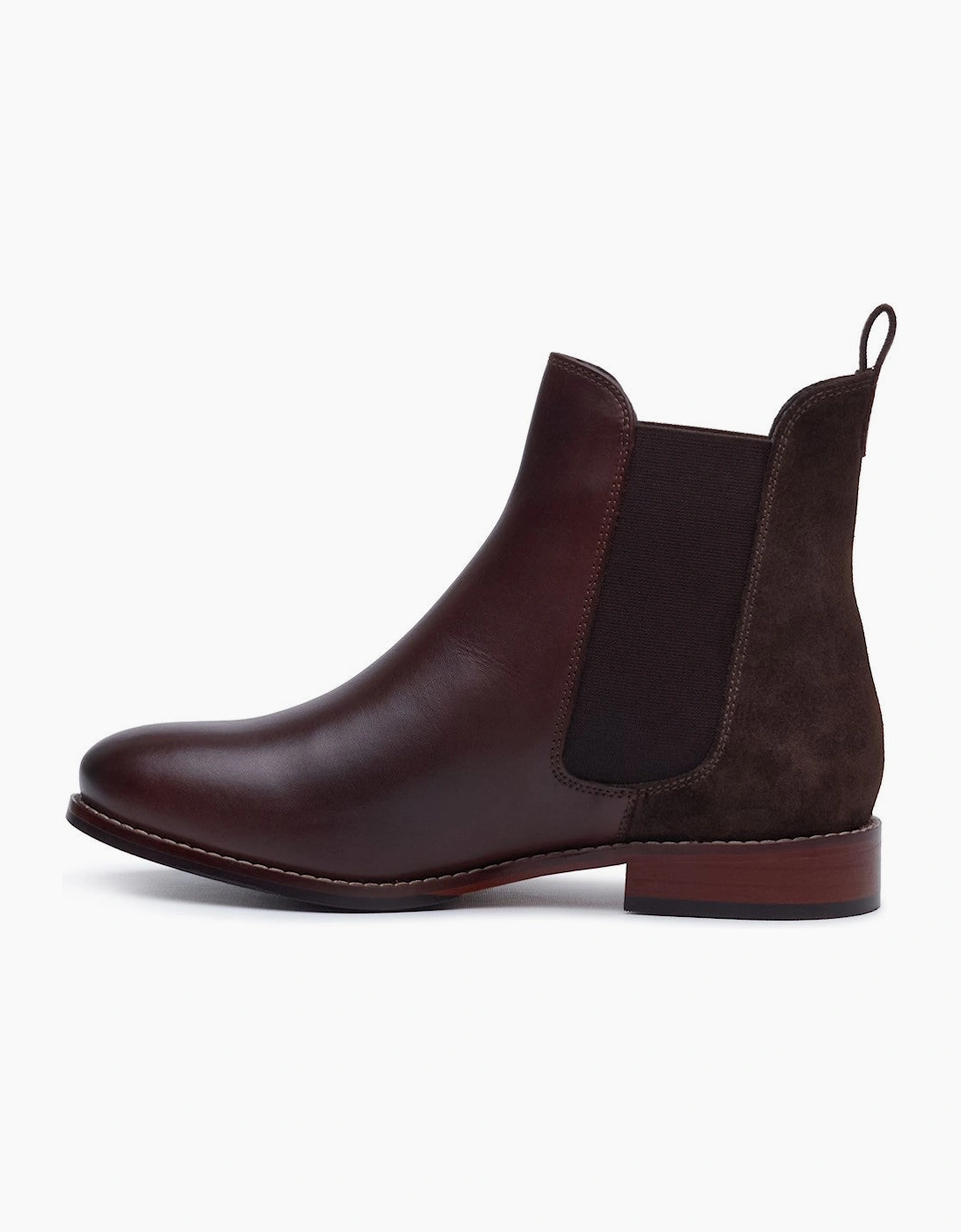 Hush Puppies Colette Boot Womens Chelsea Boots Chocolate