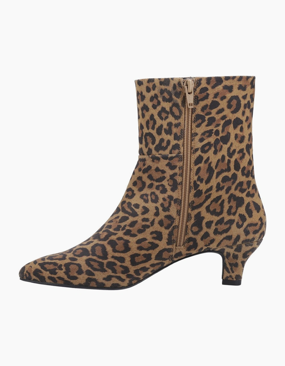 Hush Puppies Nahla kitten heel boot Womens Ankle Boots Tan