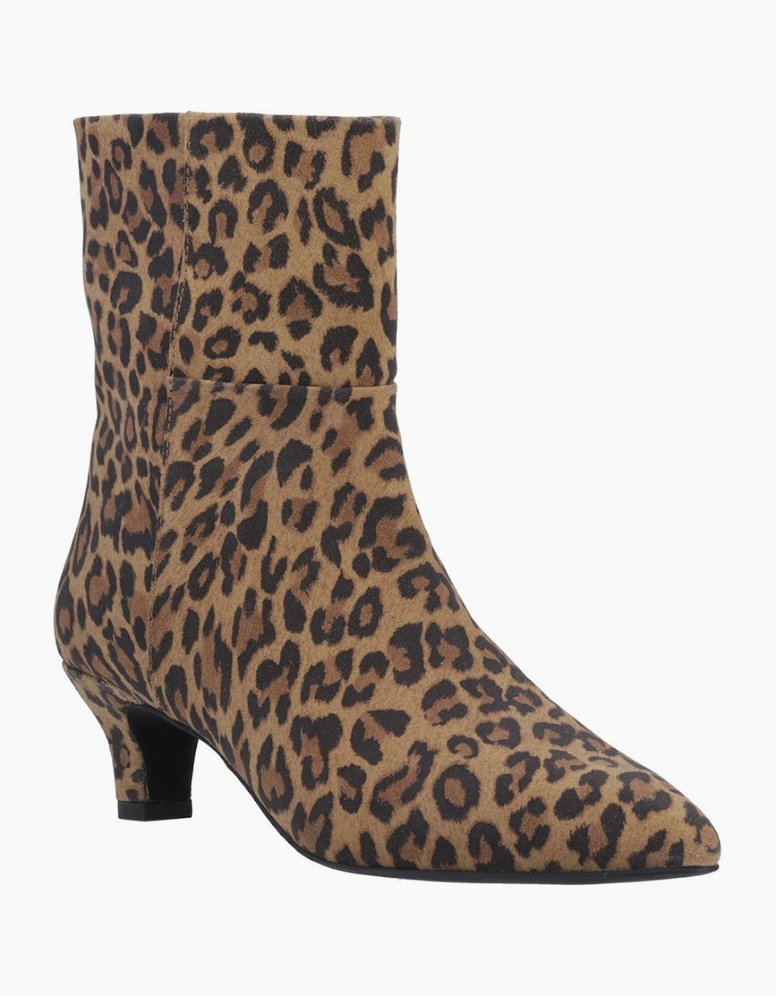 Hush Puppies Nahla kitten heel boot Womens Ankle Boots Tan