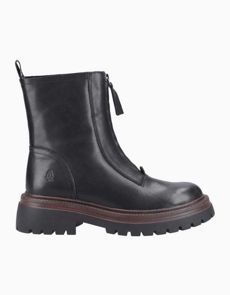 Hush Puppies Roxanna Zip Boot Womens Ankle Boots Black