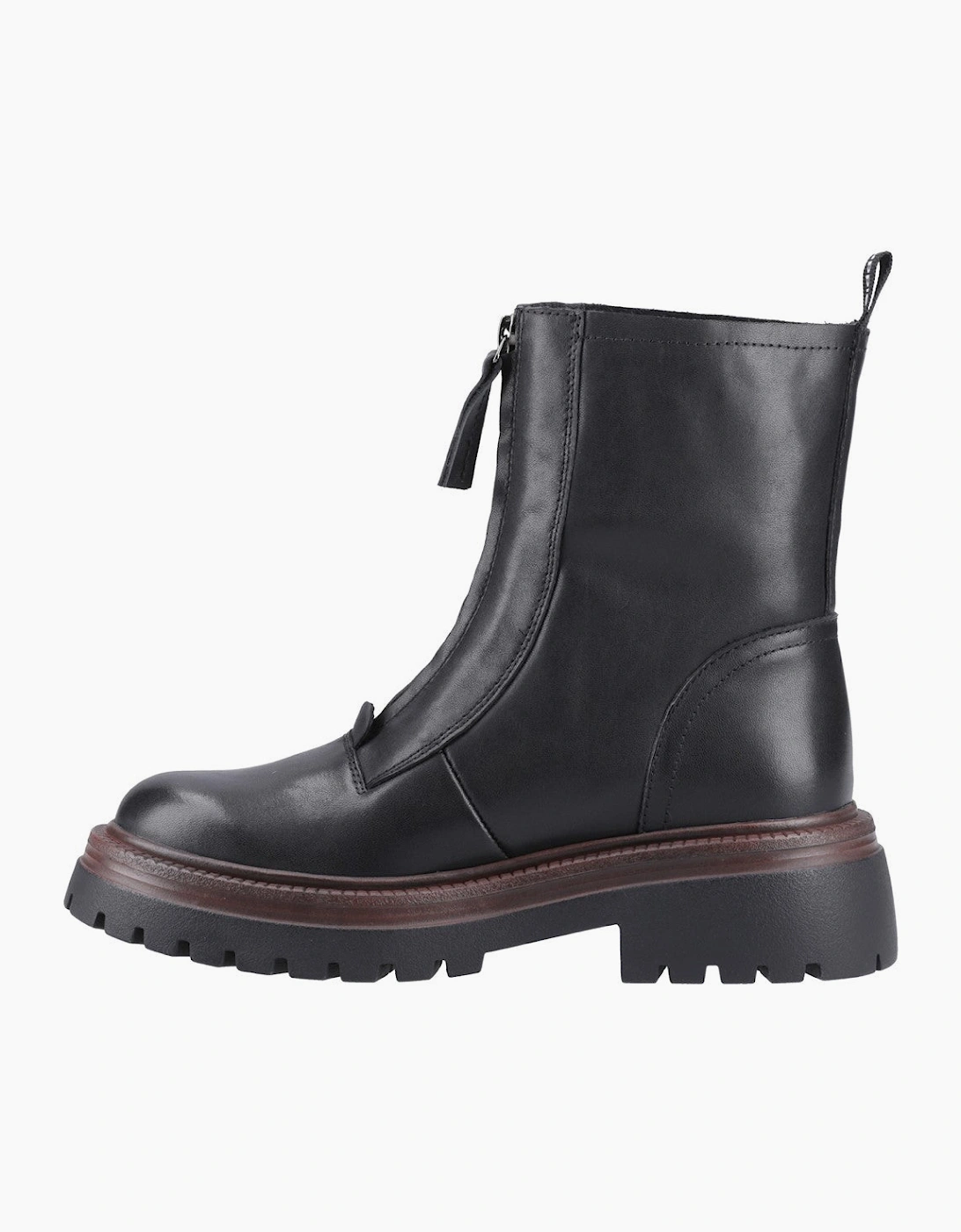 Hush Puppies Roxanna Zip Boot Womens Ankle Boots Black