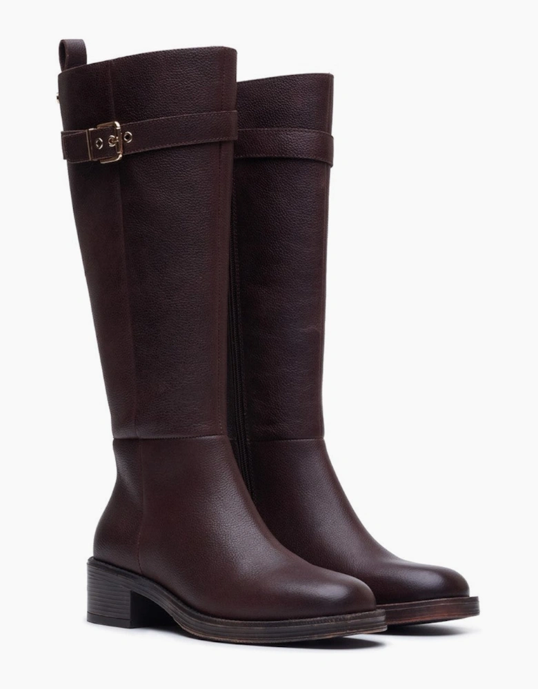 Hush Puppies Anita Long Boot Womens Tall Boots Brown