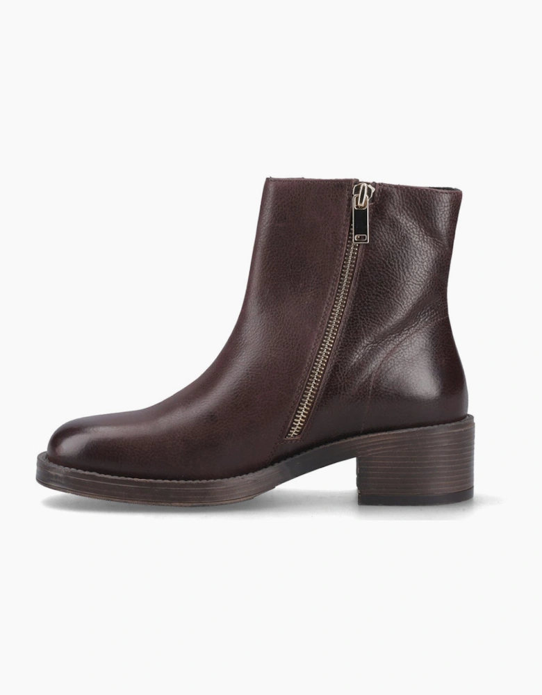 Hush Puppies Ayla Boot Womens Ankle Boots Brown