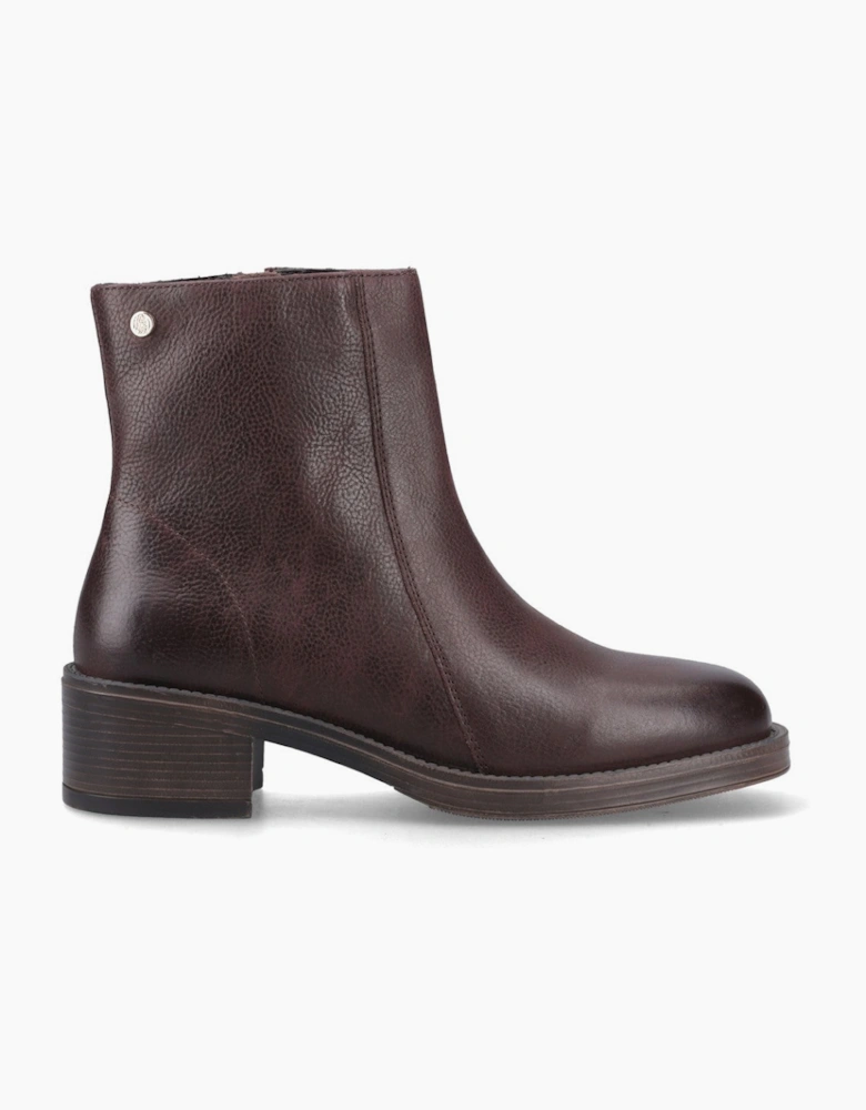 Hush Puppies Ayla Boot Womens Ankle Boots Brown