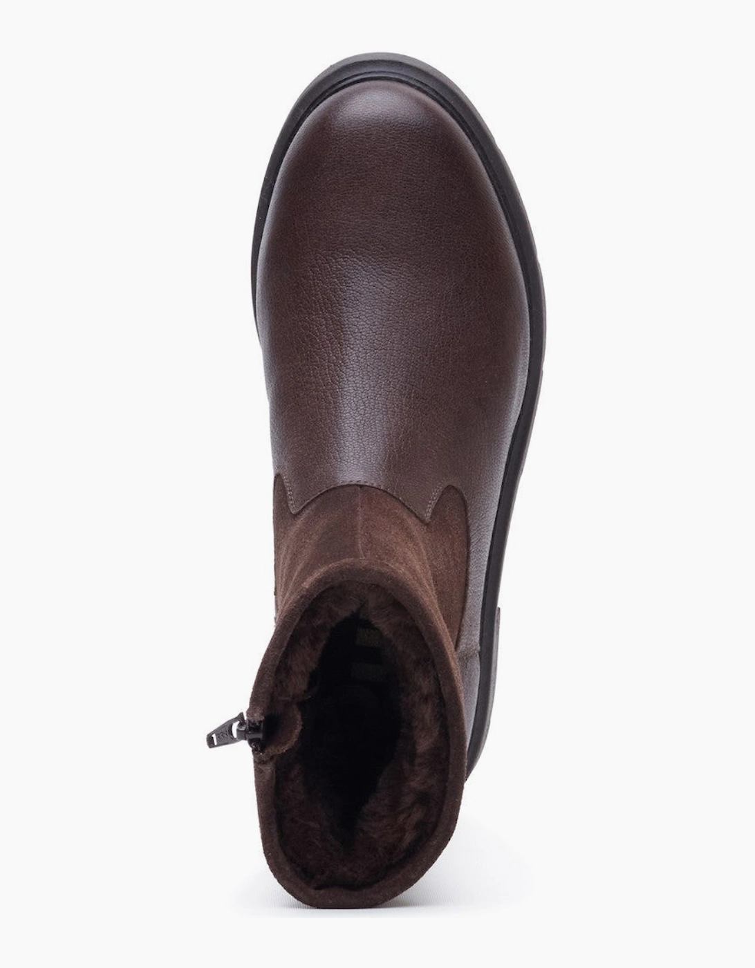 Hush Puppies Charlotte Boot Womens Ankle Boots Brown