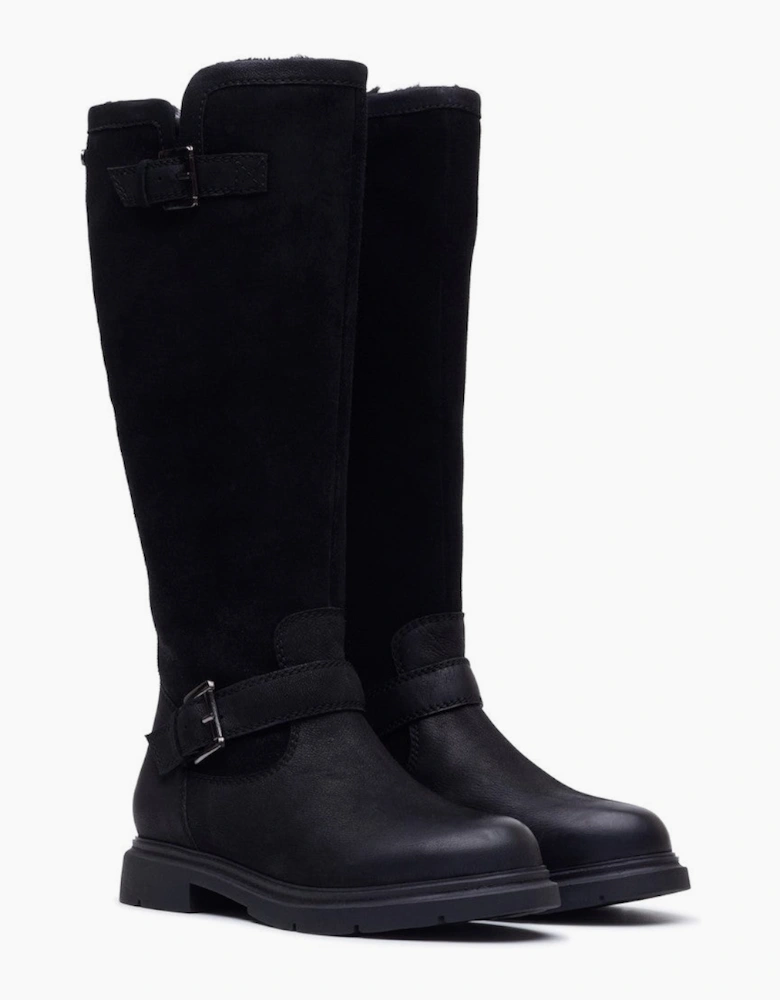 Hush Puppies Cressida Long Boot Womens Tall Boots Black