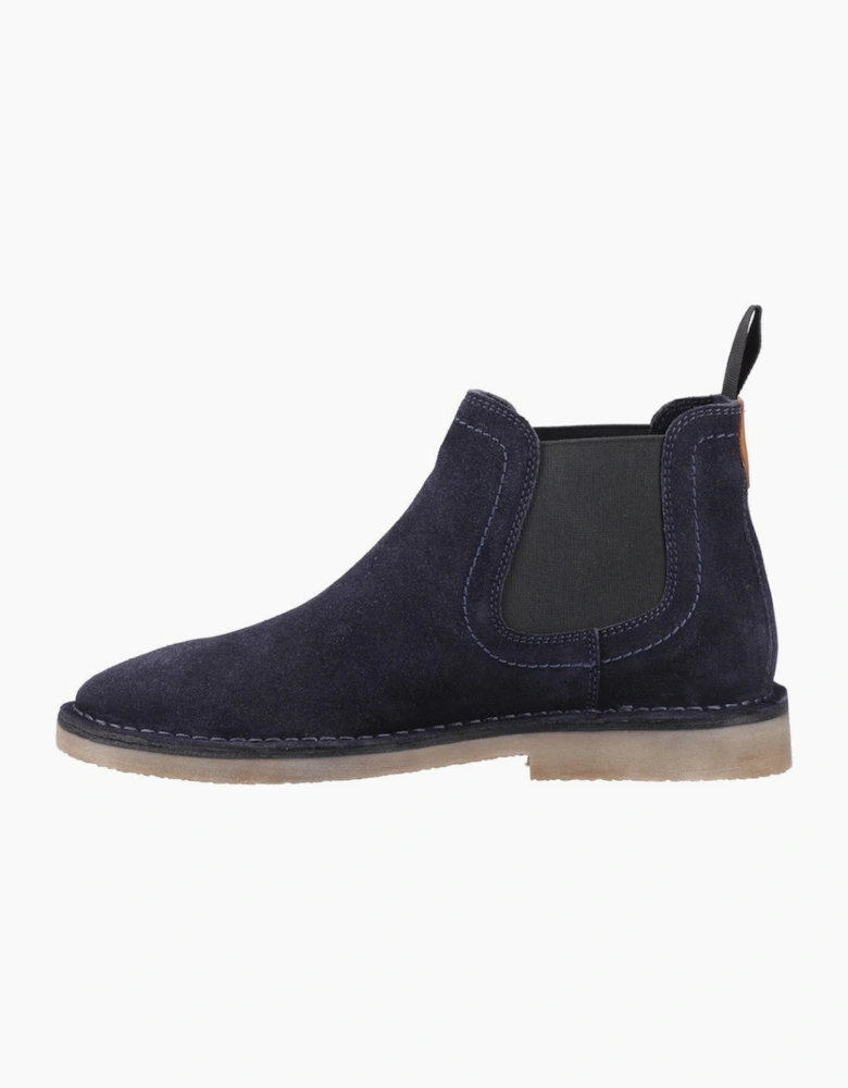 Hush Puppies Shaun Chelsea Mens Chelsea Boots Navy