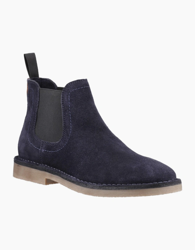 Hush Puppies Shaun Chelsea Mens Chelsea Boots Navy