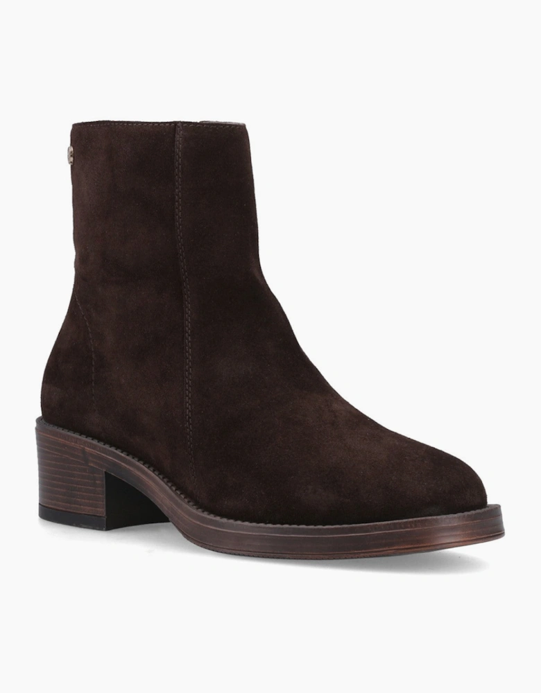 Hush Puppies Ayla Boot Womens Ankle Boots Brown