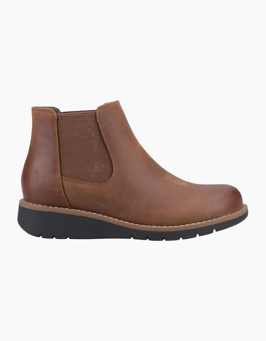 Hush Puppies Leonie Ankle Boots Womens Chelsea Boots Brown