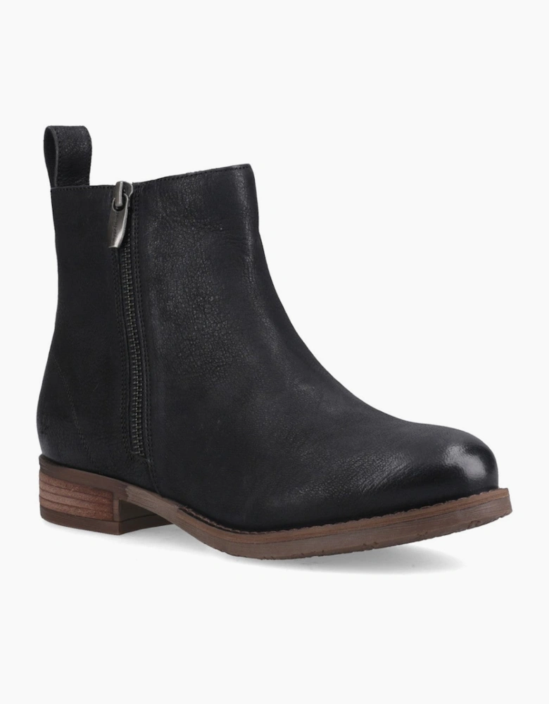 Hush Puppies Ethel Boot Womens Ankle Boots Black