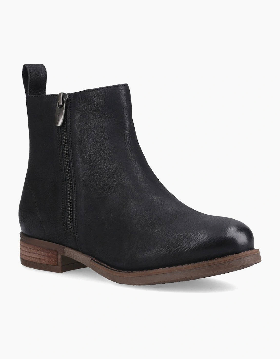 Hush Puppies Ethel Boot Womens Ankle Boots Black