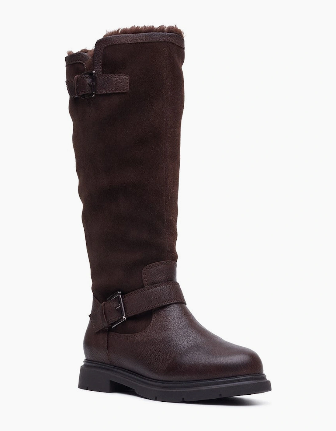 Hush Puppies Cressida Long Boot Womens Tall Boots Brown