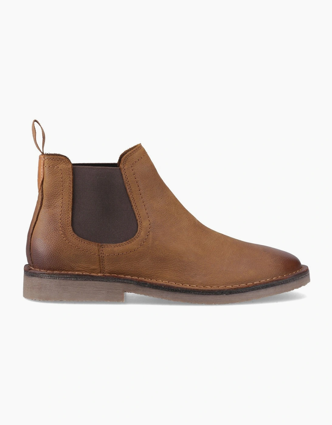 Hush Puppies Shaun Leather Chelsea Boot Mens Chelsea Boots Brown