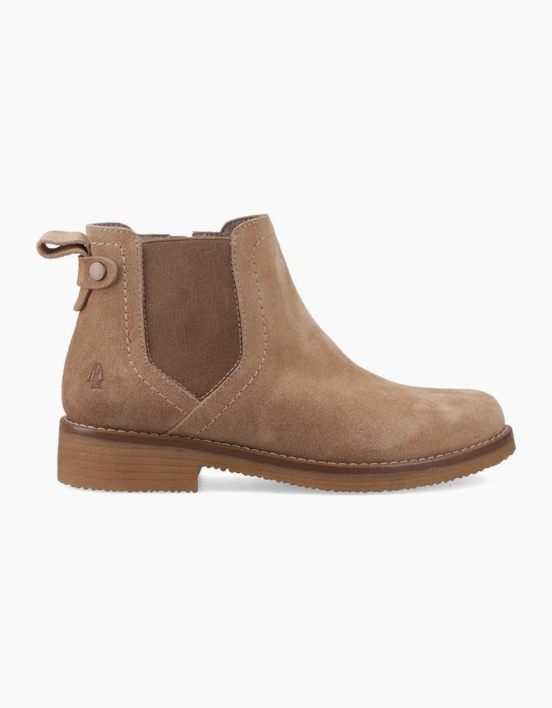 Hush Puppies Maddy Ladies Ankle Boots Womens Ankle Boots Light Tan