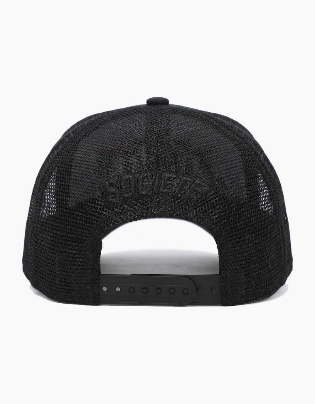 Societe Noir La Vitesse Mesh Trucker Cap Black