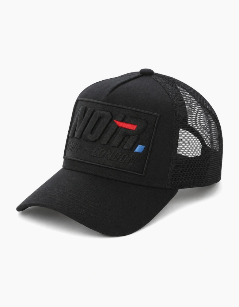 Societe Noir La Vitesse Mesh Trucker Cap Black