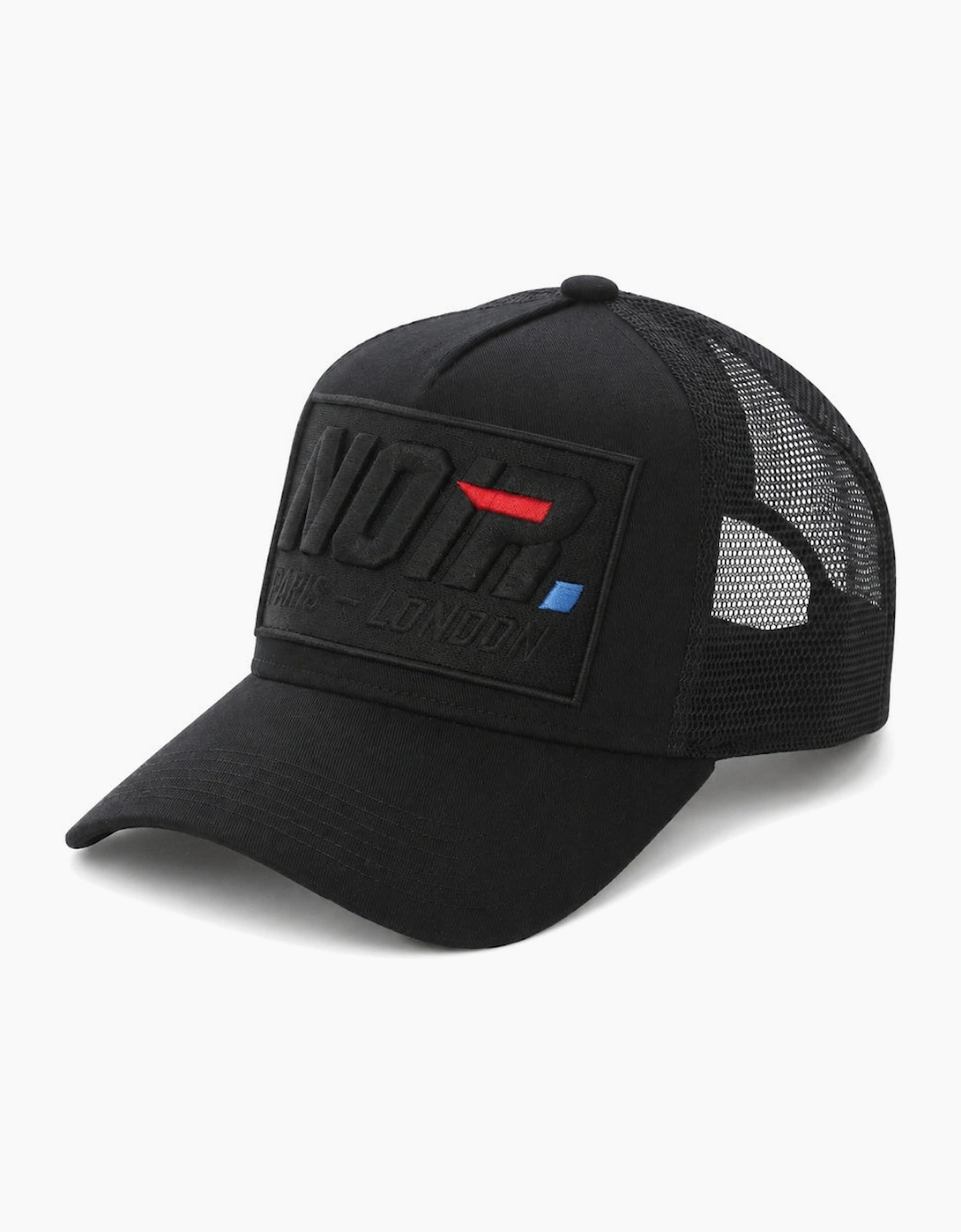 Societe Noir La Vitesse Mesh Trucker Cap Black