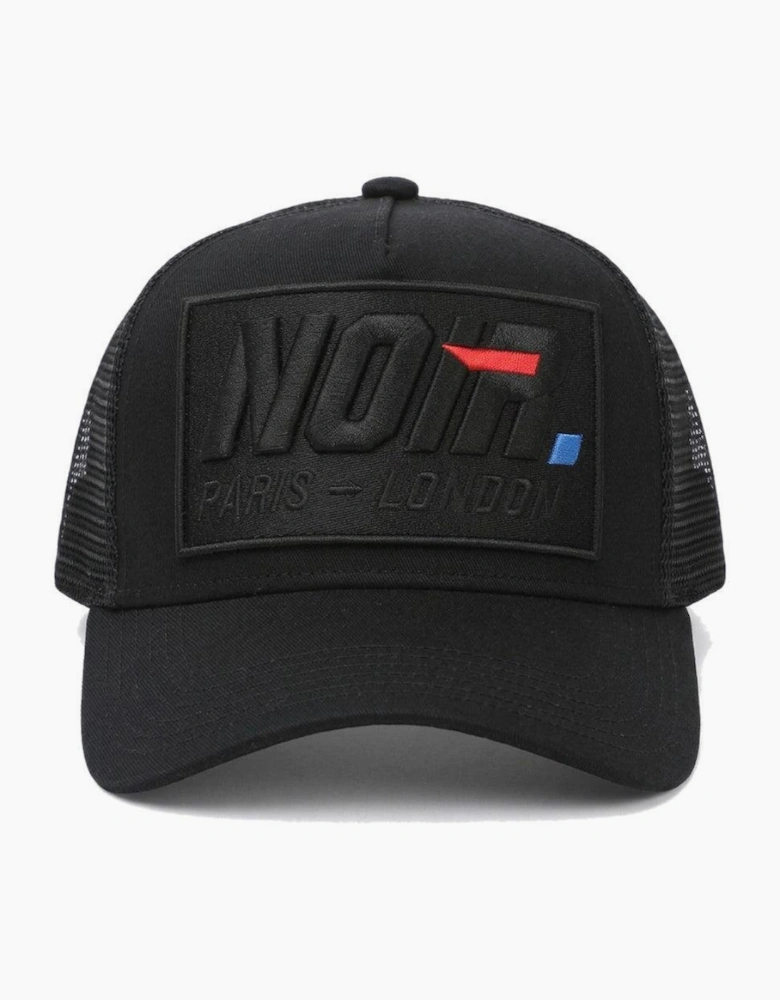 Societe Noir La Vitesse Mesh Trucker Cap Black