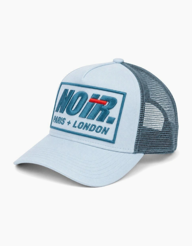 Societe Noir La Vitesse Mesh Trucker Cap Baby Blue/Teal