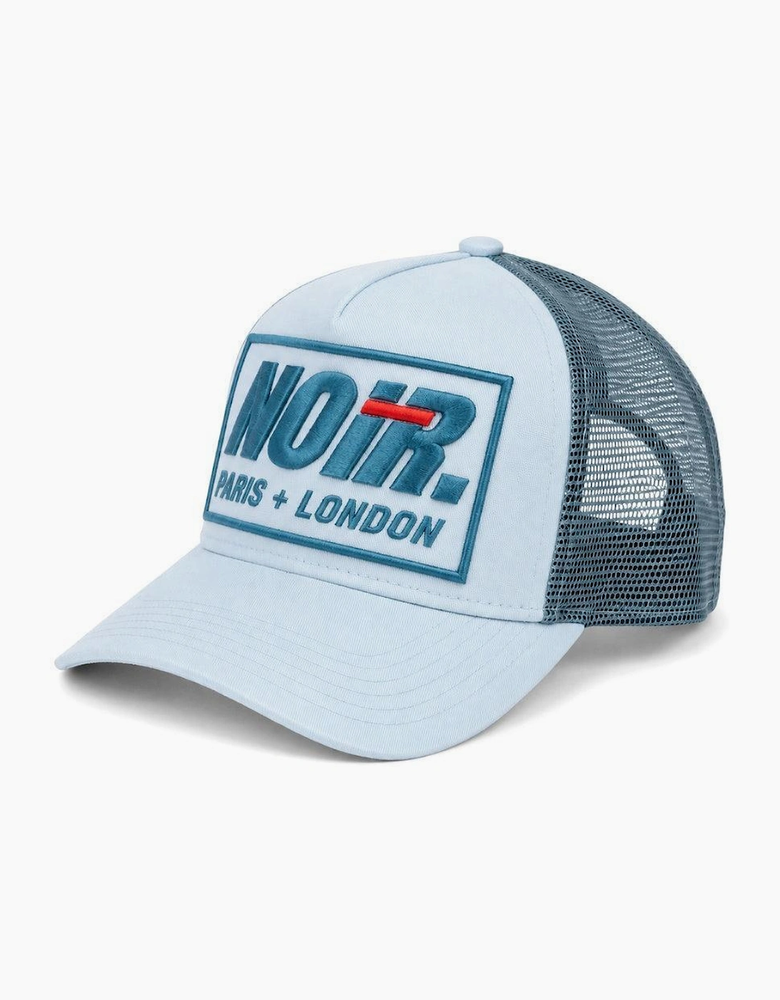 Societe Noir La Vitesse Mesh Trucker Cap Baby Blue/Teal