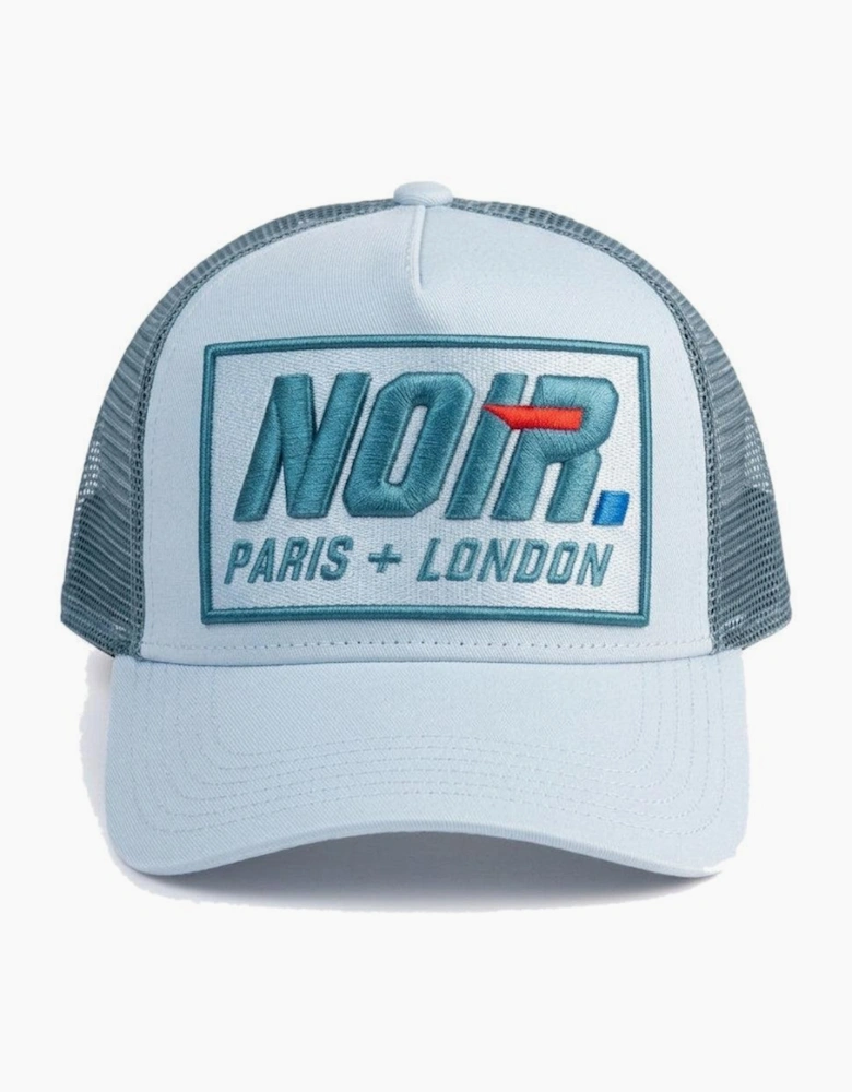 Societe Noir La Vitesse Mesh Trucker Cap Baby Blue/Teal