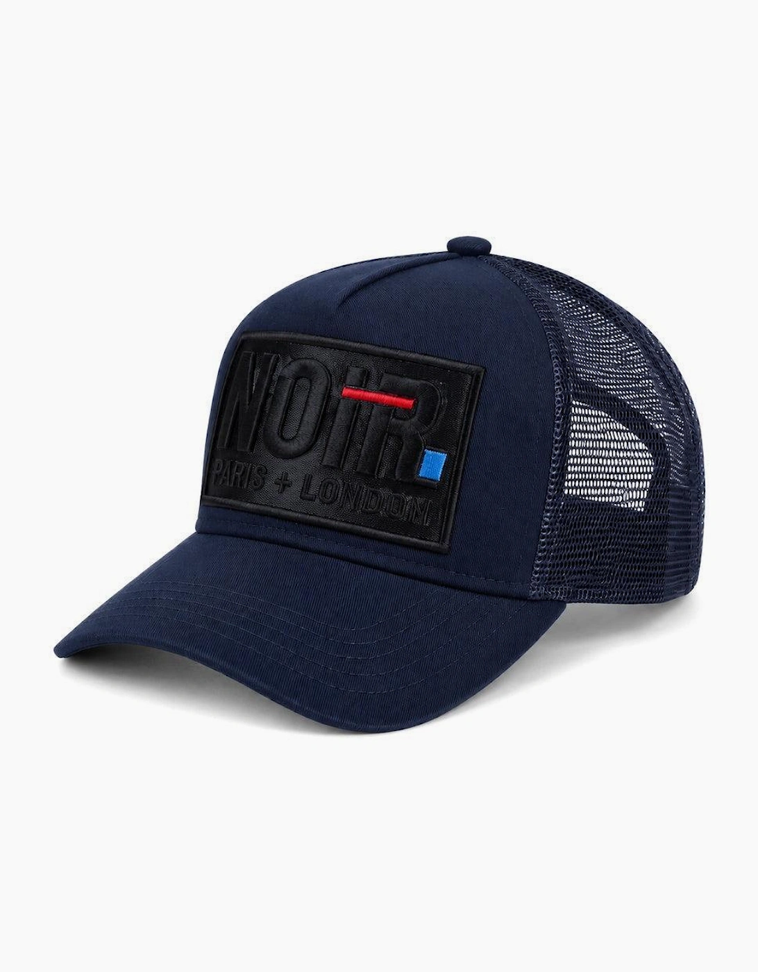 Societe Noir La Vitesse Mesh Trucker Cap Navy