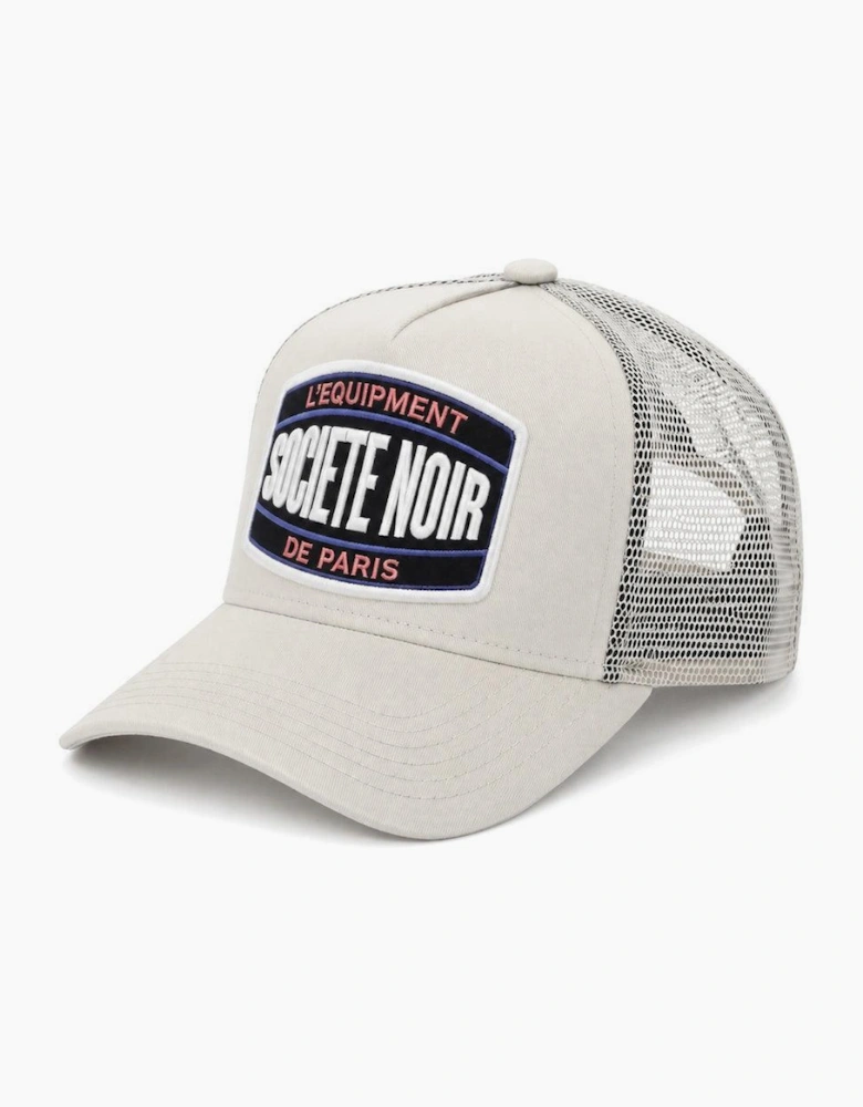 Societe Noir Marais Mesh Trucker Cap Off White