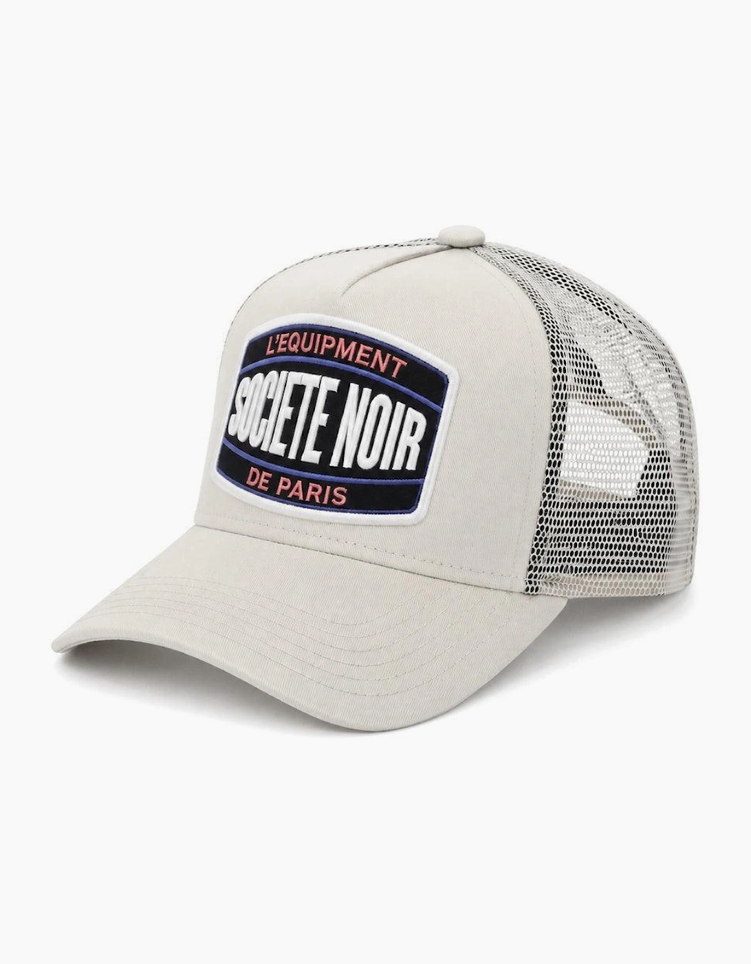Societe Noir Marais Mesh Trucker Cap Off White