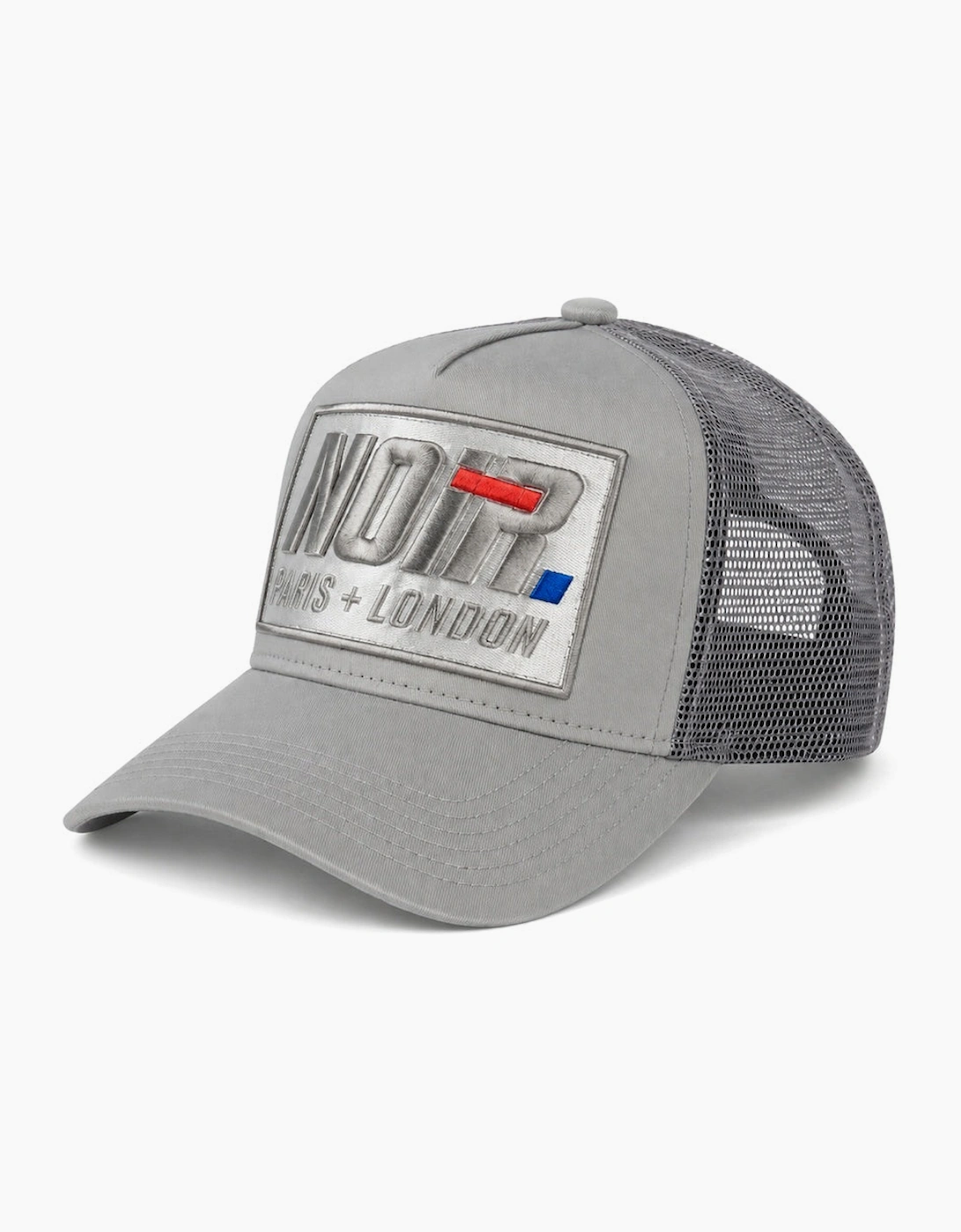 Societe Noir La Vitesse Mesh Trucker Cap Vapor Grey