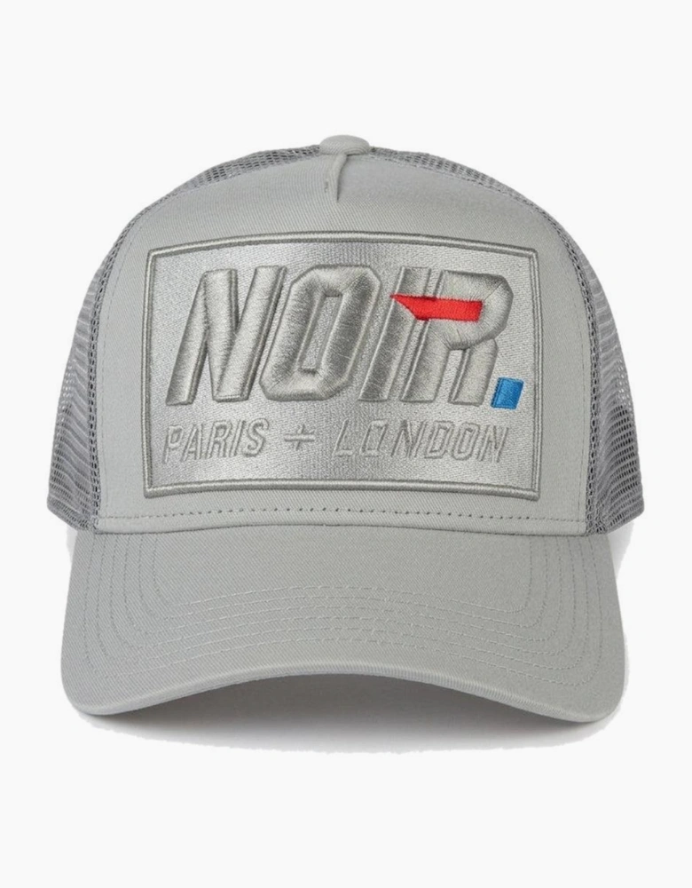 Societe Noir La Vitesse Mesh Trucker Cap Vapor Grey