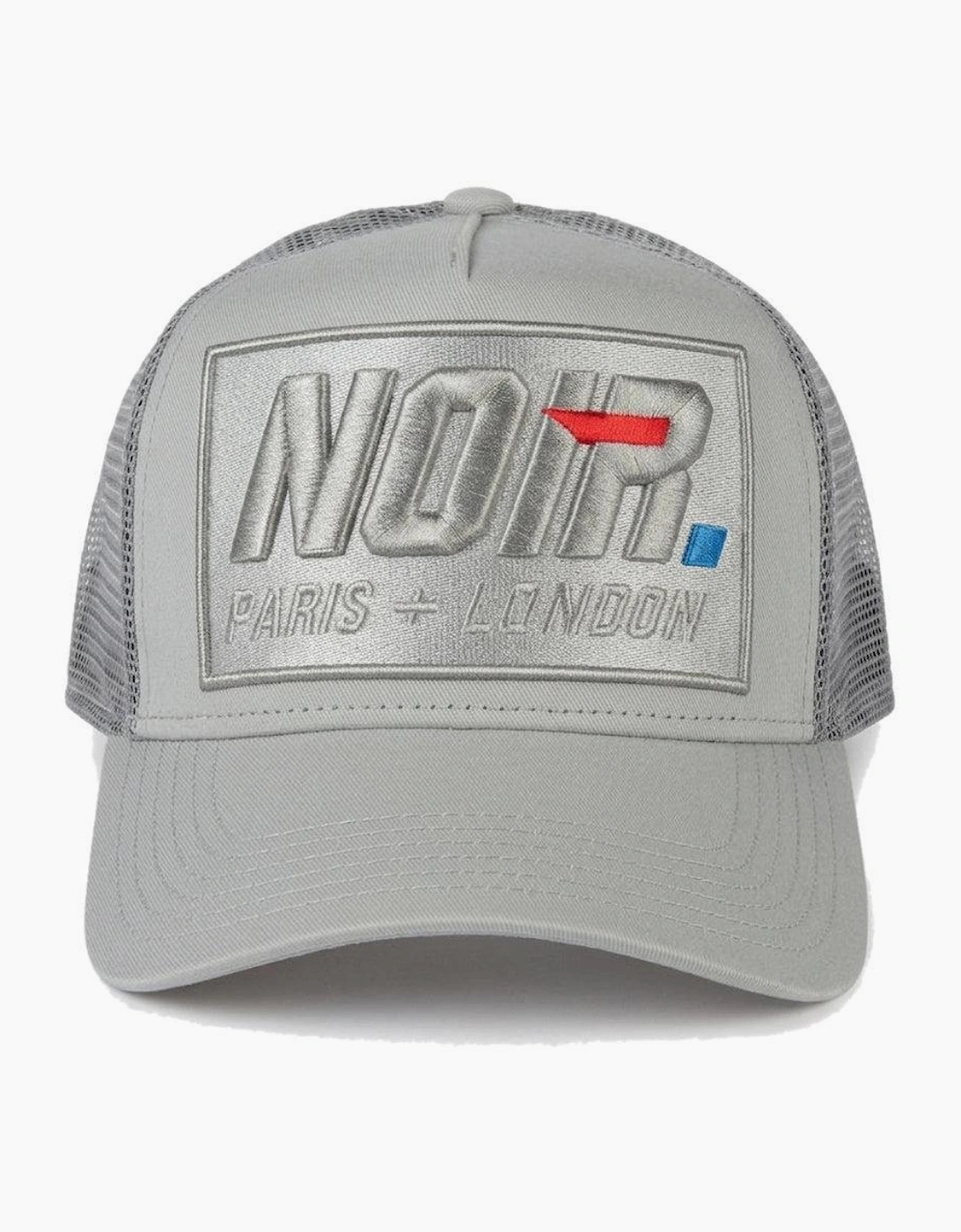 Societe Noir La Vitesse Mesh Trucker Cap Vapor Grey