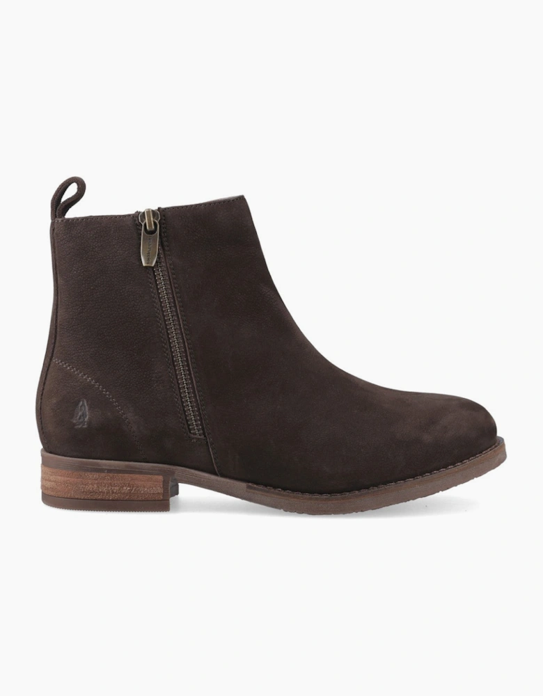 Hush Puppies Ethel Boot Womens Ankle Boots Brown