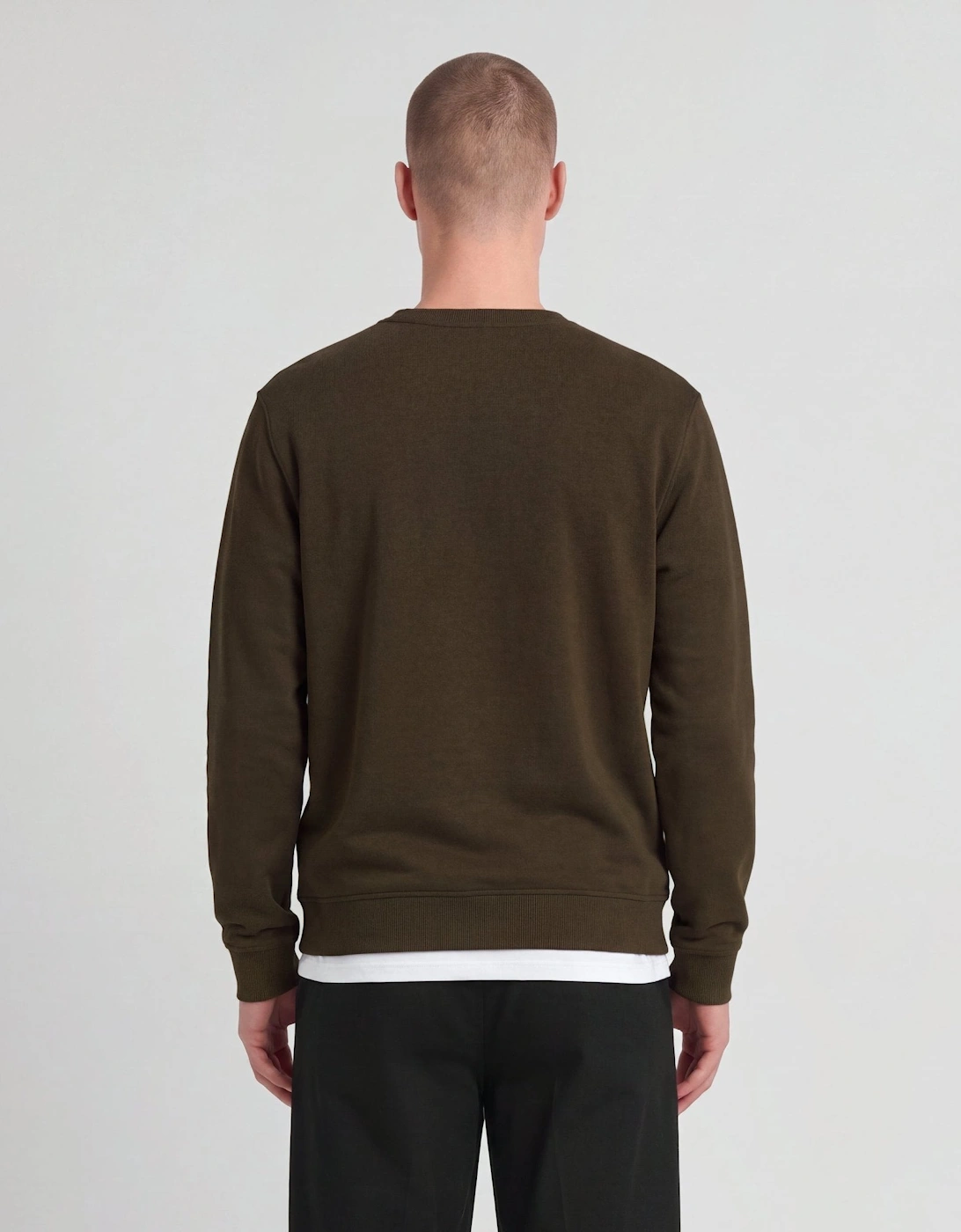 Cotton Crew Neck Sweatshirt