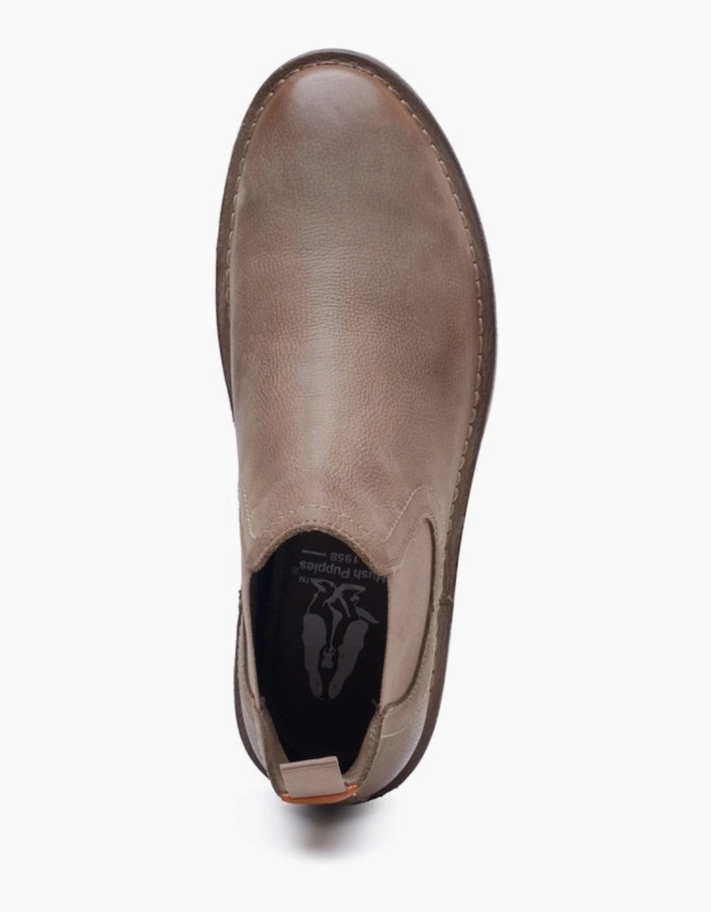 Shaun Leather Mens Chelsea Boots